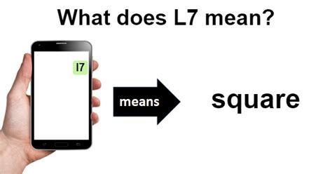 L7: meaning, definition .
